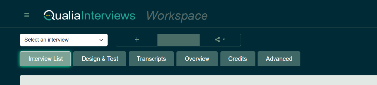 Qualia Interface Qualia Help