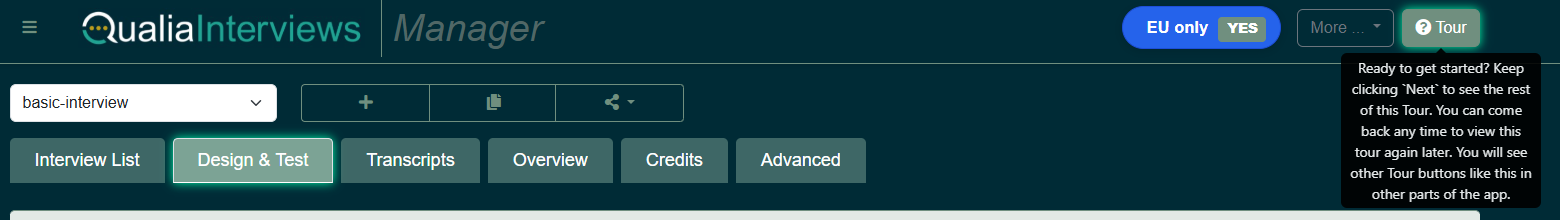 Qualia Interface Qualia Help